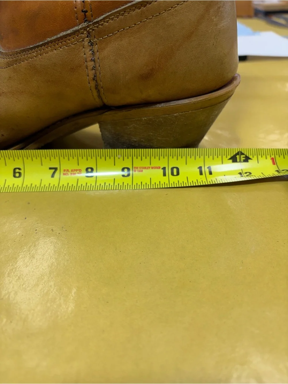 Vintage Men's Dingo Boots Size 10.5 D Tan Color